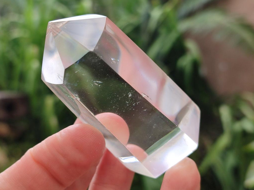 Polished Clear Quartz Crystals x 12 From Madagascar