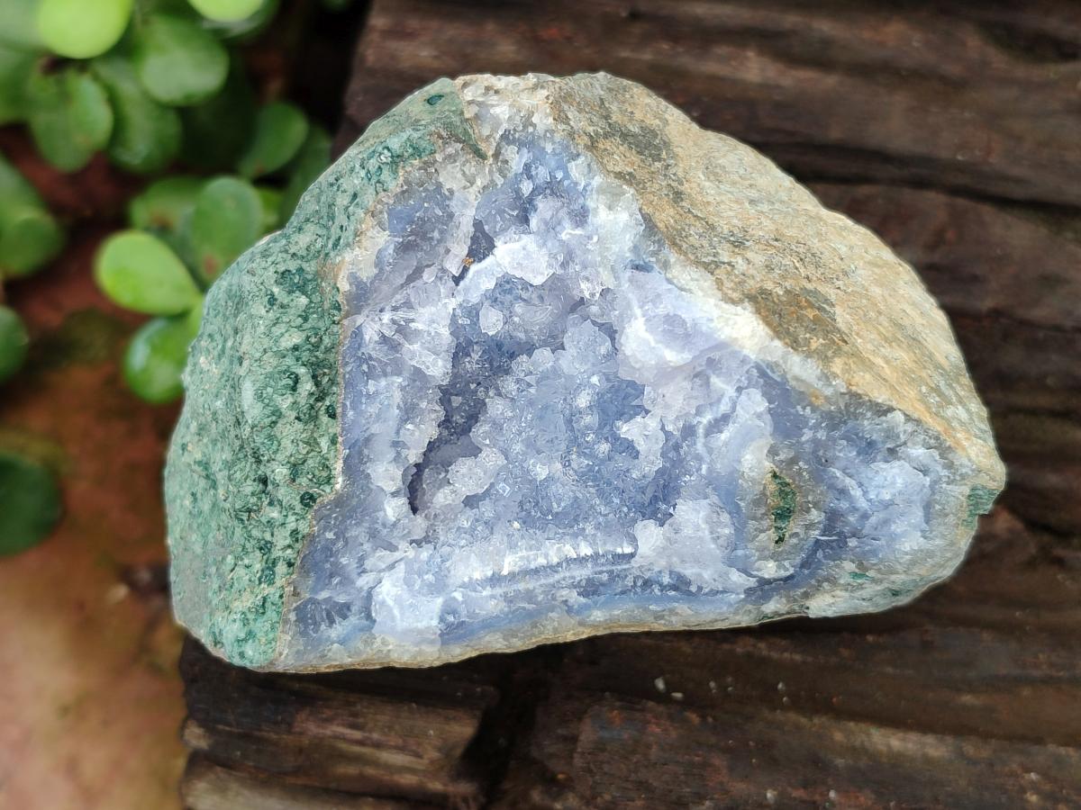 Natural Blue Lace Agate Specimens x 6 From Nsanje, Malawi - Toprock Gemstones and Minerals 