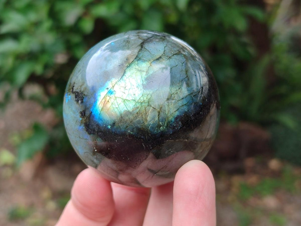 Polished Labradorite Spheres x 4 From Madagascar