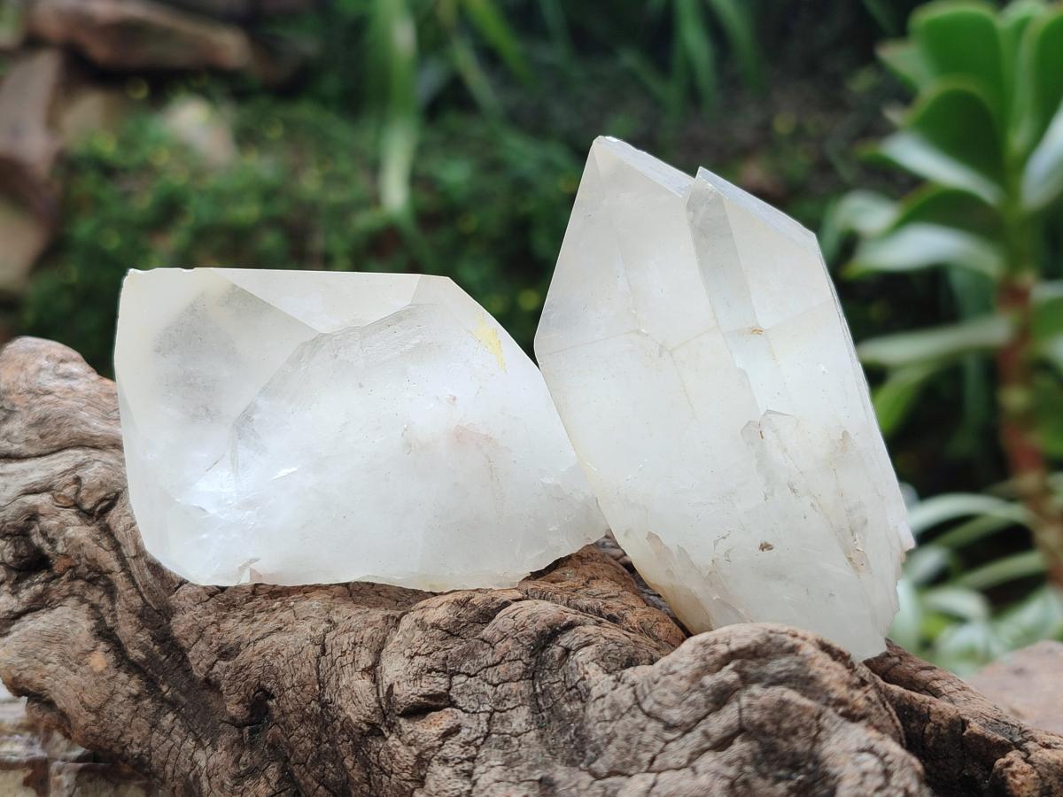 Natural Castle Quartz Crystals x 12 From Madagascar