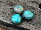 Polished Mini Rounded Labradorite Free Forms x 80 From Madagascar