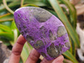 Polished Stichtite Standing Free Forms x 4 From Barberton, South Africa