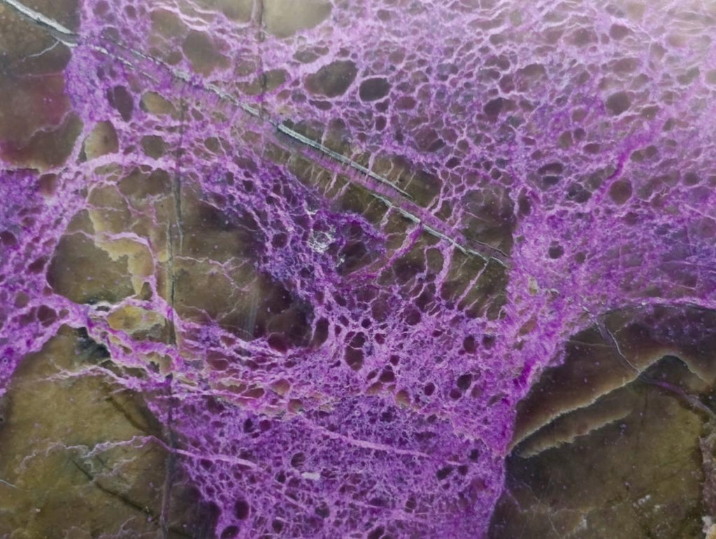 Polished Stichtite Standing Free Forms x 4 From Barberton, South Africa