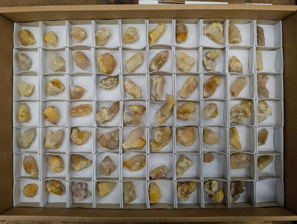 Natural White Spirit Quartz Crystals x 70 From Boekenhouthoek, South Africa