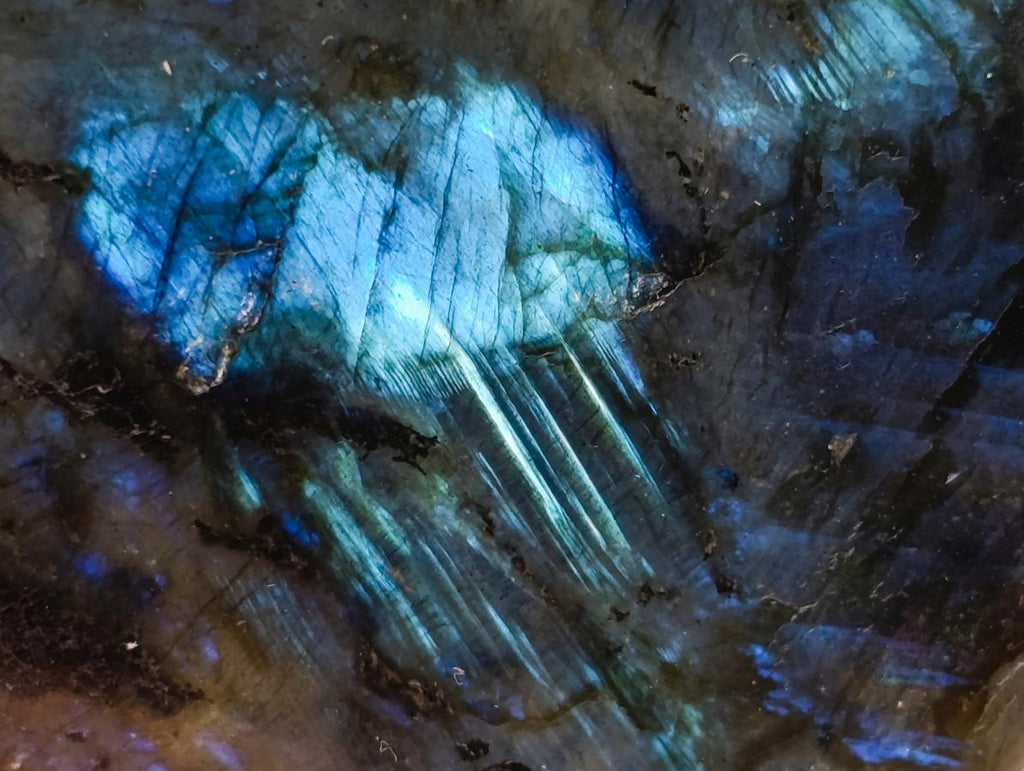 Polished Labradorite Standing Free Forms x 2 From Madagascar