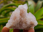 Natural White Spirit Quartz Clusters x 12 From Boekenhouthoek, South Africa
