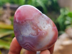 Polished Red Shashe River Agate Galets x 12 From Shashe River, Zimbabwe