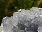 Natural Blue Celestite Geode Cluster Specimens x 2 From Sakoany, Madagascar