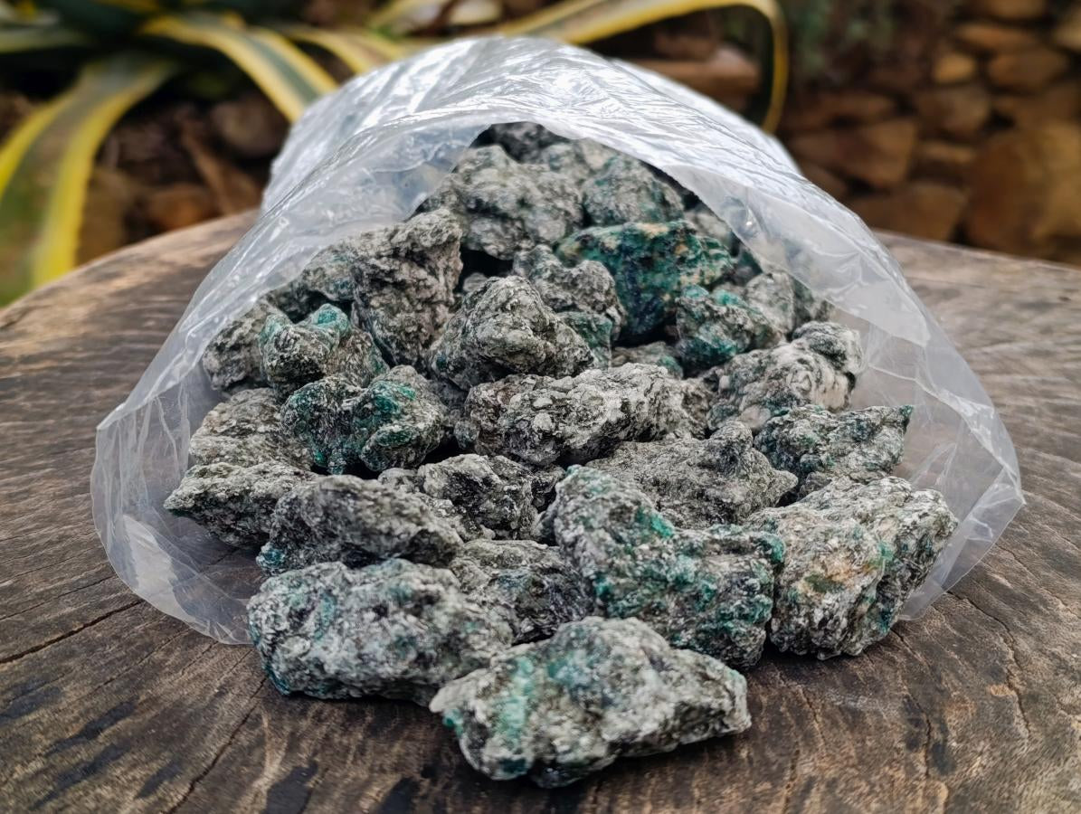 Natural Emerald Mica 'Mutokolite' Cobbed Specimens x 2.56kg Lot From Mutoko, Zimbabwe