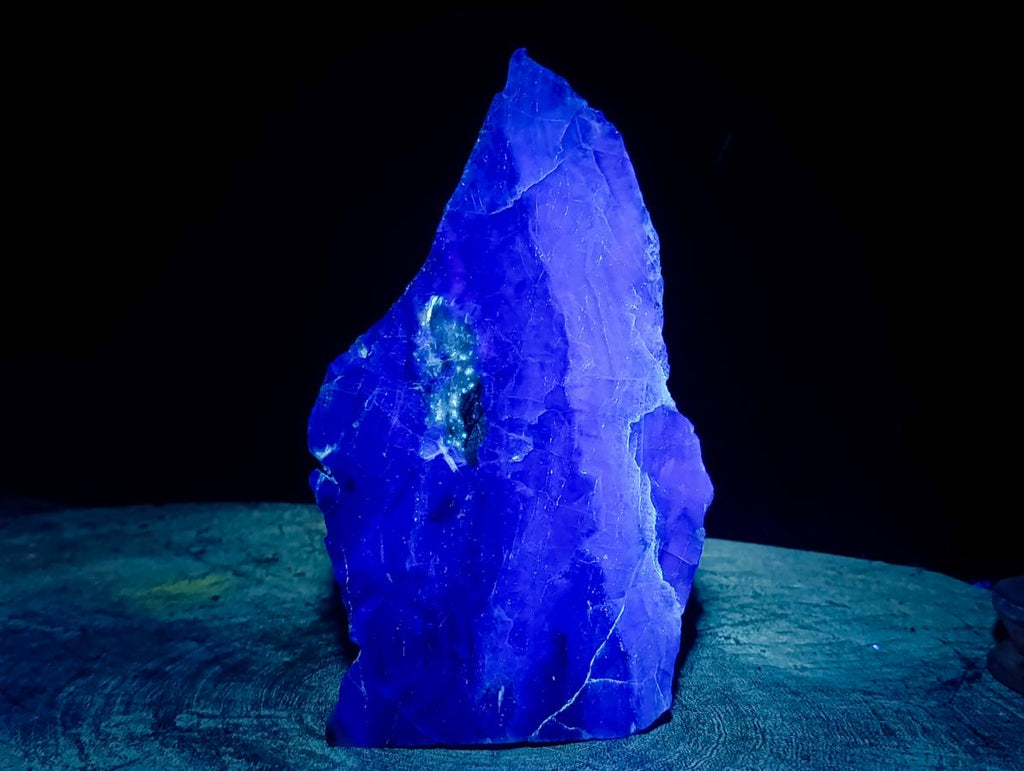 Polished Watermelon Fluorite Slices x 2 From Uis, Namibia