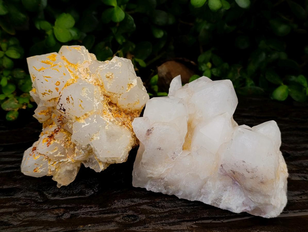 Natural Cascading Candle Quartz Clusters x 2 From Antsirabe, Madagascar