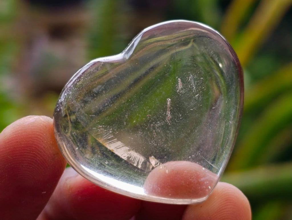 Polished Mix of Clear Quartz Hearts x 22 From Amoron’i Mania, Madagascar