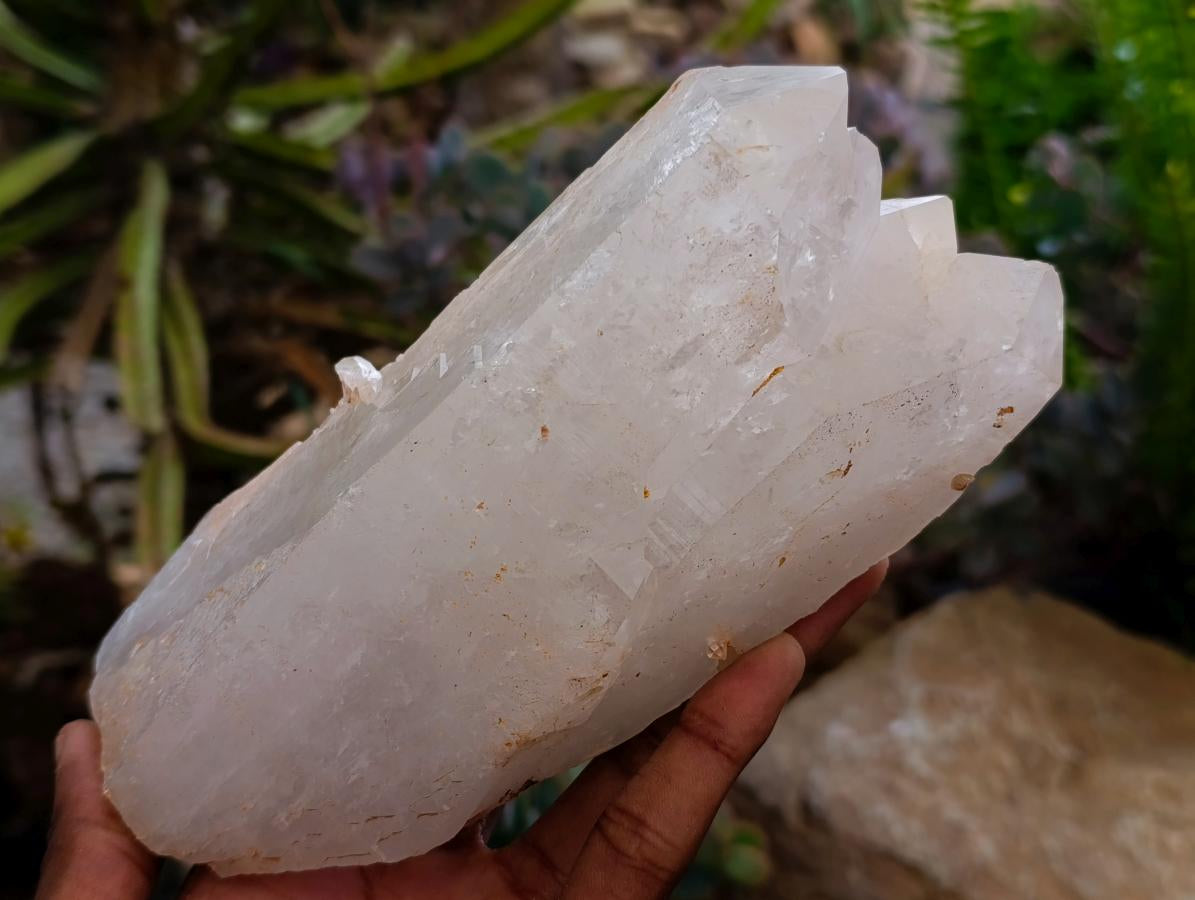 Natural Mixed Serenje Quarts Crystals x 3 From Serenje, Zambia