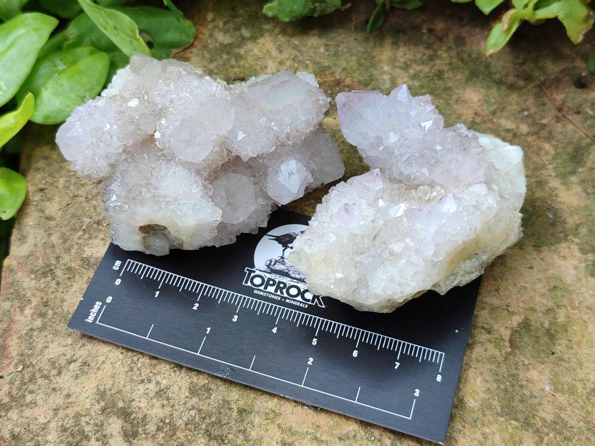 Natural Amethyst Spirit Clusters x 12 From Boekenhouthoek, South Africa