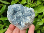 Natural Blue Celestite Specimens x 6 From Sakoany, Madagascar