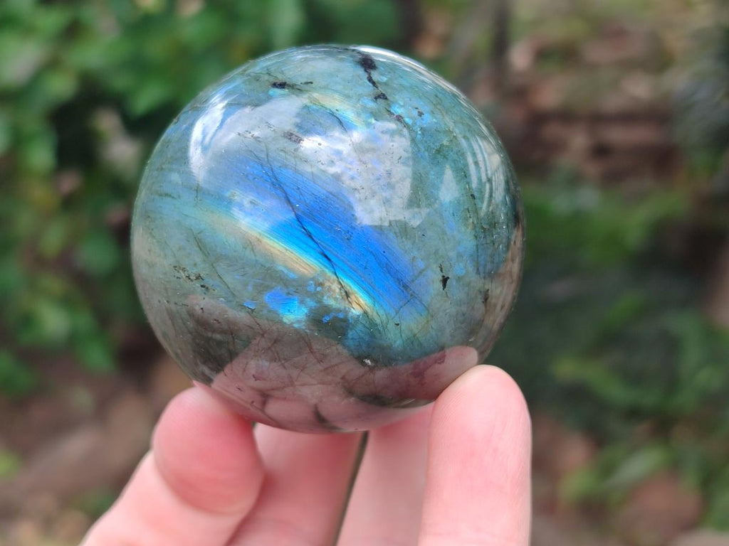 Polished Labradorite Spheres x 4 From Madagascar