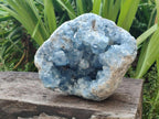 Natural Large Blue Celestite Geode Specimen x 1 From Sakoany, Madagascar