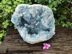 Natural Large Blue Celestite Geode Specimen x 1 From Sakoany, Madagascar