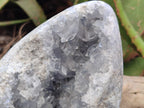 Polished Large Blue Celestite Egg x 1 From Sakoany, Madagascar