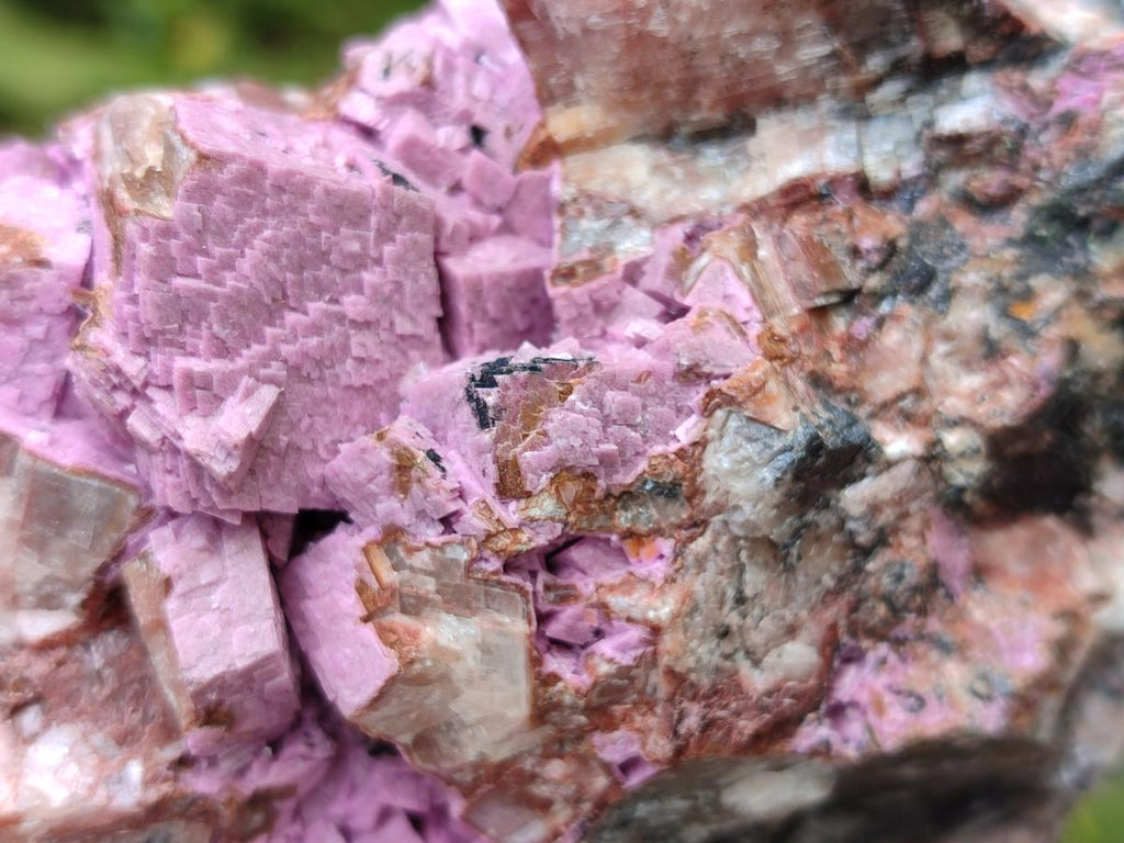 Natural Salrose Cobaltion Dolomite Specimens x 3 From Kakanda, Congo