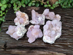 Natural Amethyst Spirit Clusters x 6 From Boekenhouthoek, South Africa