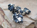 Natural Schorl Black Tourmaline with Vermiculite Specimens x 70 From Erongo, Namibia