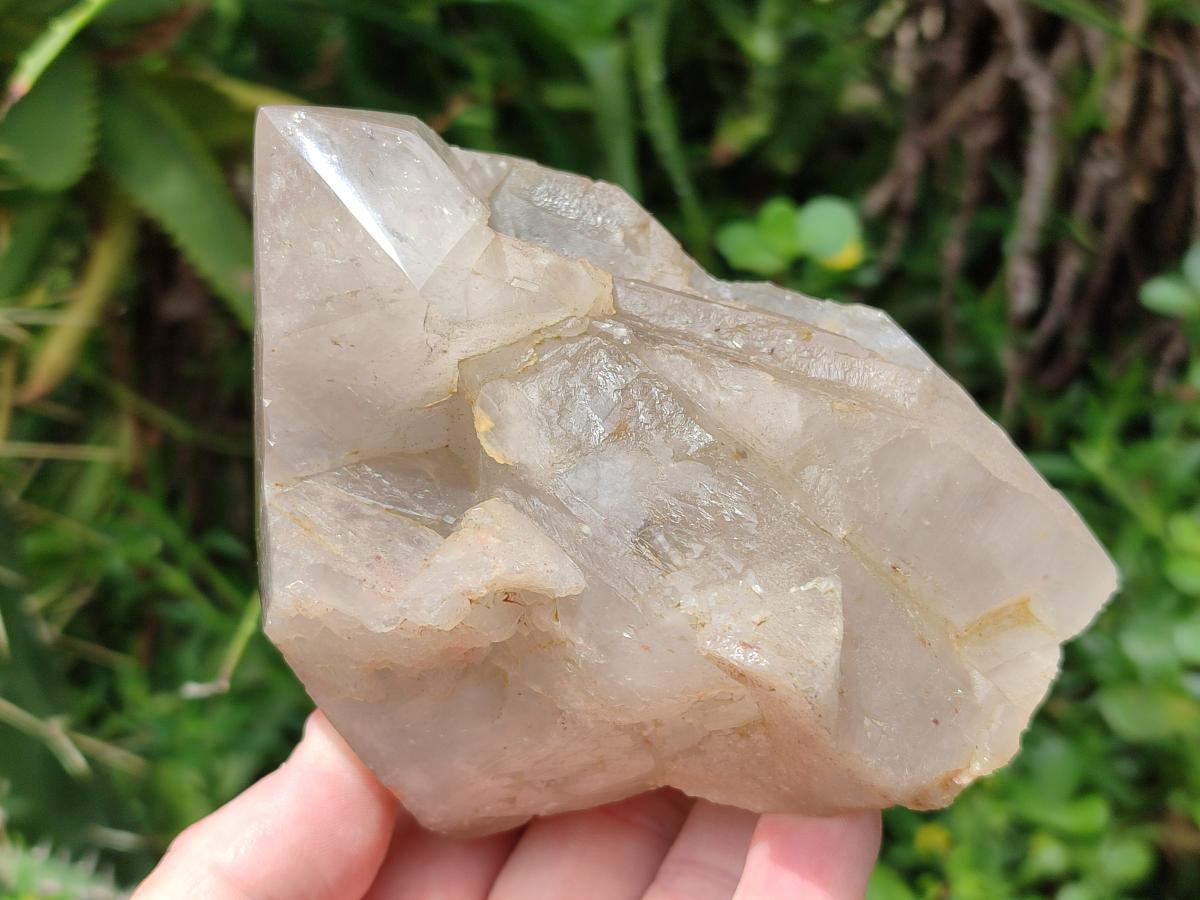 Polished Smokey Angolian Quartz Crystals x 3 From Angola