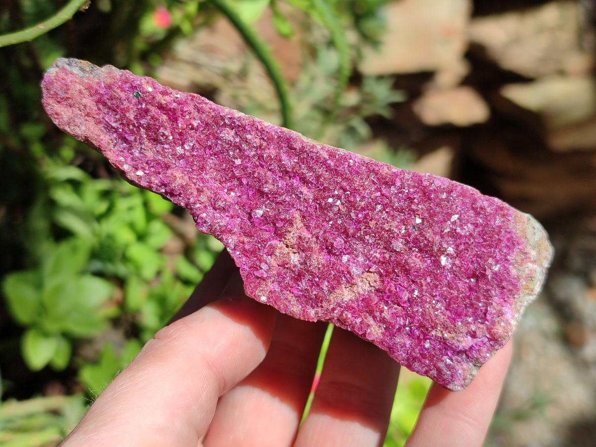 Natural Salrose Cobaltion Dolomite Specimens x 2 From Kakanda, Congo