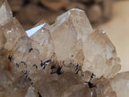Natural XL Phantom Cascading Smokey Luena Quartz Cluster x 1 From Luena, Congo