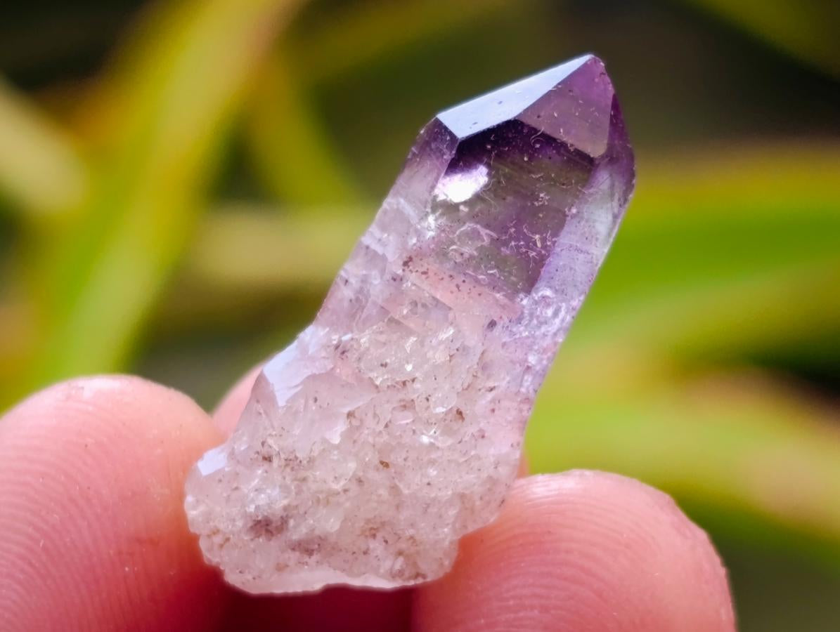 Natural Window Amethyst Crystals x 70 From Chiredzi, Zimbabwe