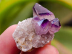 Natural Window Amethyst Crystals x 70 From Chiredzi, Zimbabwe