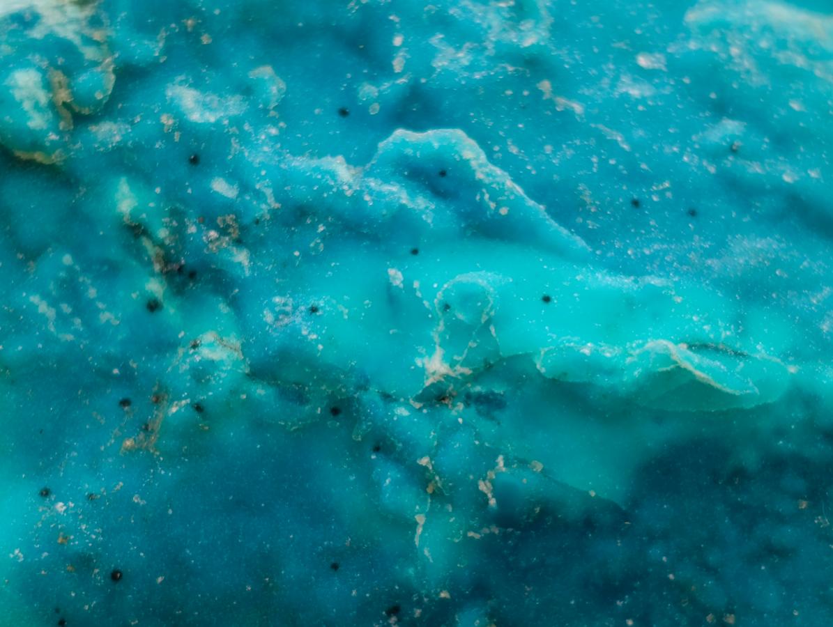 Natural Large Drusy Coated Chrysocolla Specimen x 1 From Lupoto Mine, Congo