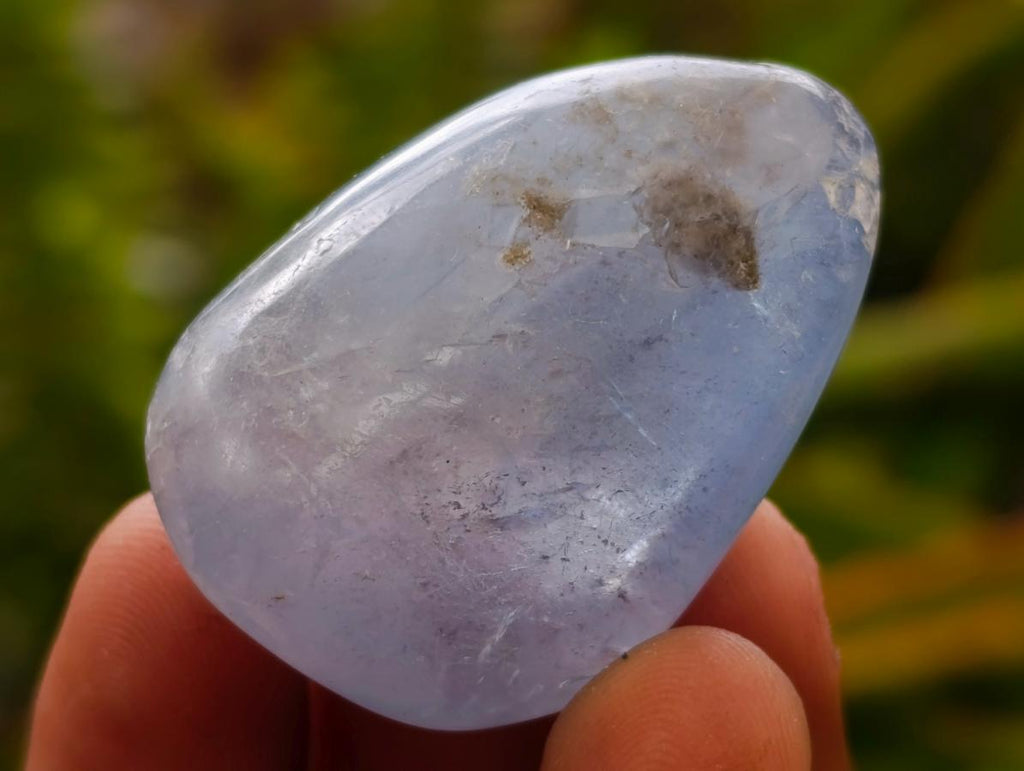 Polished Blue Celestite Free Form Crystals x 20 From Sakoany, Madagascar