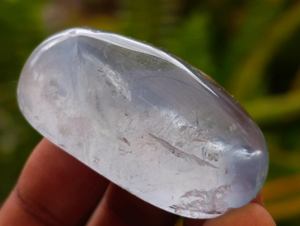 Polished Blue Celestite Free Form Crystals x 20 From Sakoany, Madagascar