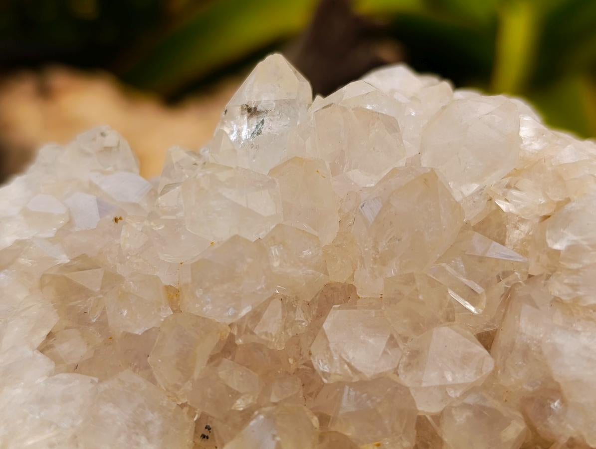 Natural Solwezi Quartz Plate Specimens x 12 From Solwezi, Zambia
