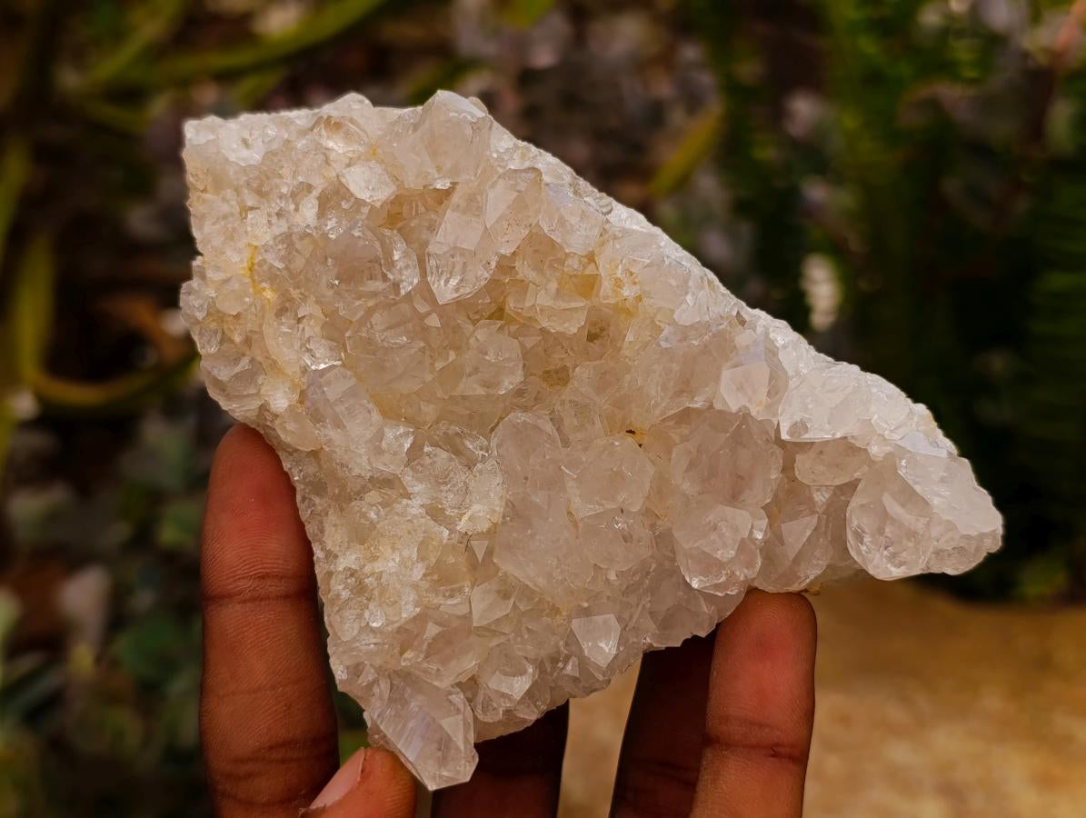 Natural Solwezi Quartz Plate Specimens x 12 From Solwezi, Zambia