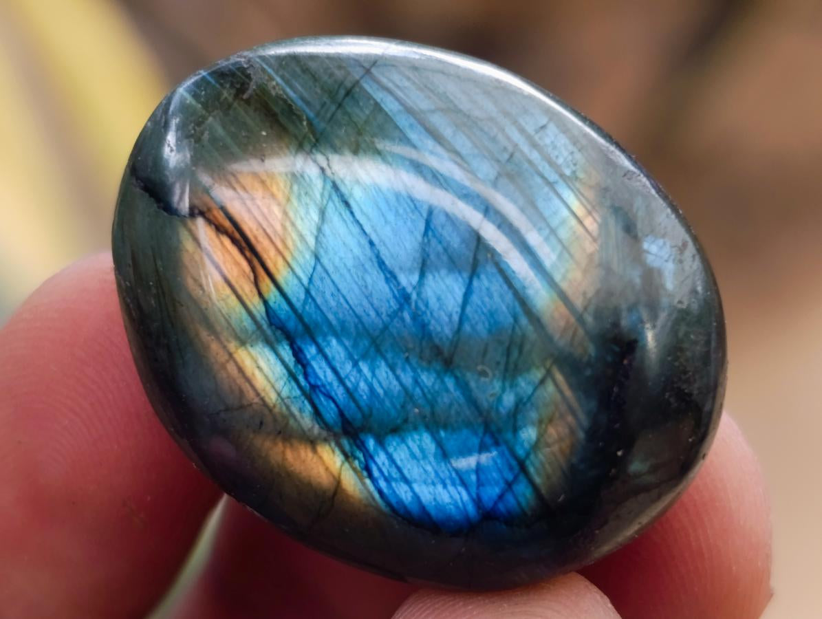Polished Mini Rounded Labradorite Jewellery Free Forms x 70 From Madagascar