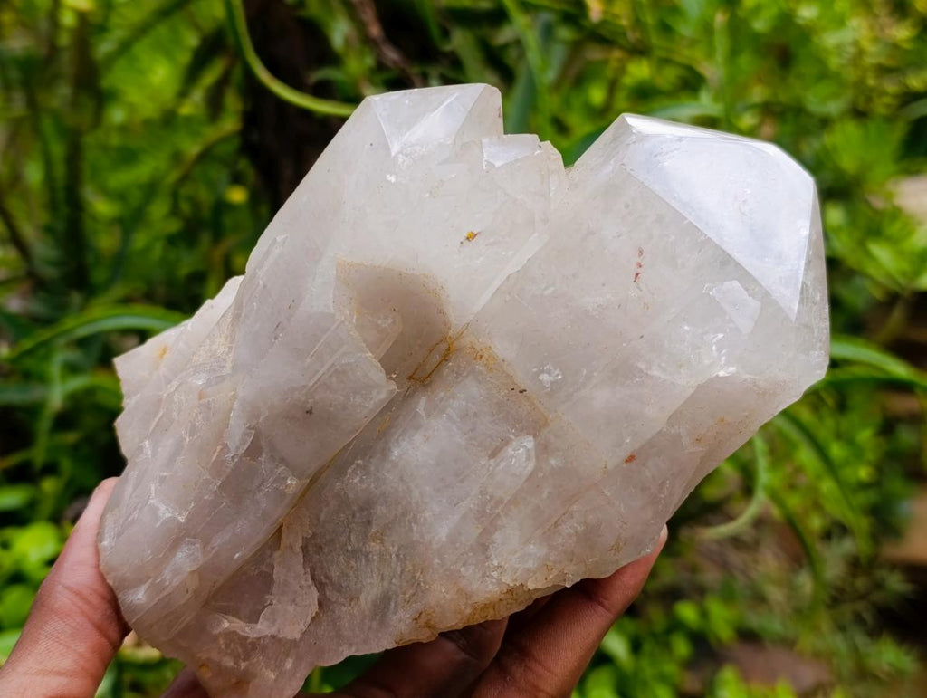Polished Large Smokey Quartz Crystals x 2 From Angola