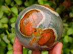 Polished Polychrome Jasper Spheres x 3 From NW Coast, Madagascar
