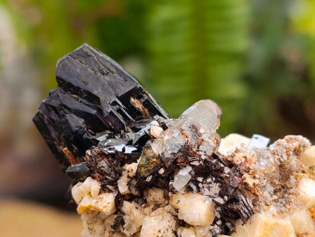 Natural Aegirine and Orthoclase Specimens x 12 From Zomba, Malawi