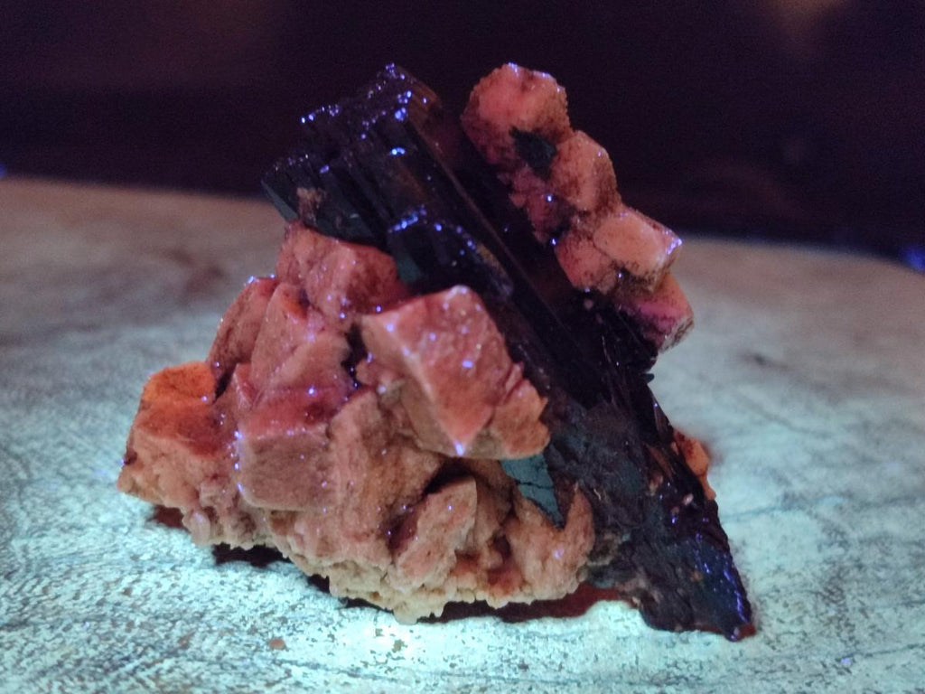Natural Aegirine and Orthoclase Specimens x 12 From Zomba, Malawi