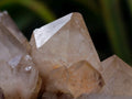 Natural Large White Phantom Cascading Smokey Luena Quartz Cluster x 1 From Luena, Congo
