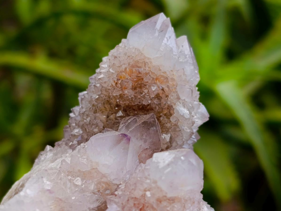 Natural Lilac Fairy Spirit Quartz Clusters x 3 From Boekenhouthoek, South Africa