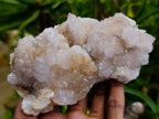Natural Lilac Fairy Spirit Quartz Clusters x 3 From Boekenhouthoek, South Africa