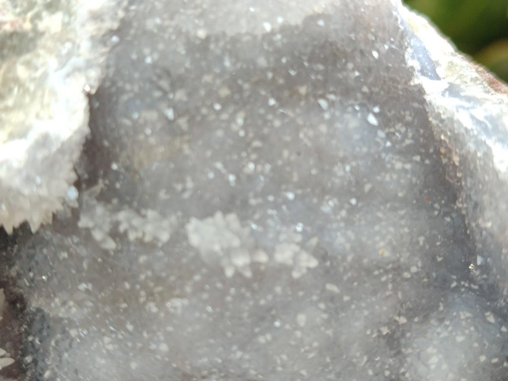 Natural Large Blue Lace Agate Geode Specimen x 1 From Nsanje, Malawi