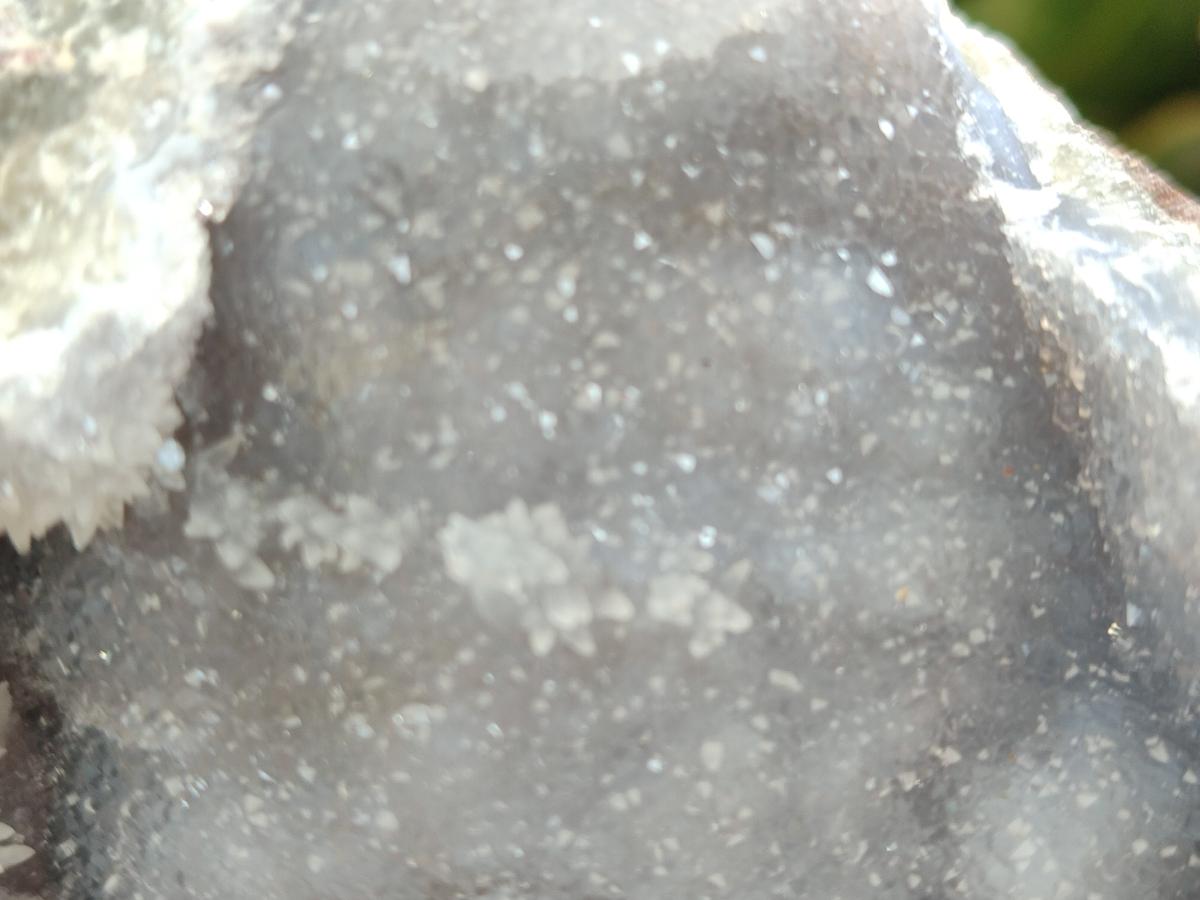 Natural Large Blue Lace Agate Geode Specimen x 1 From Nsanje, Malawi