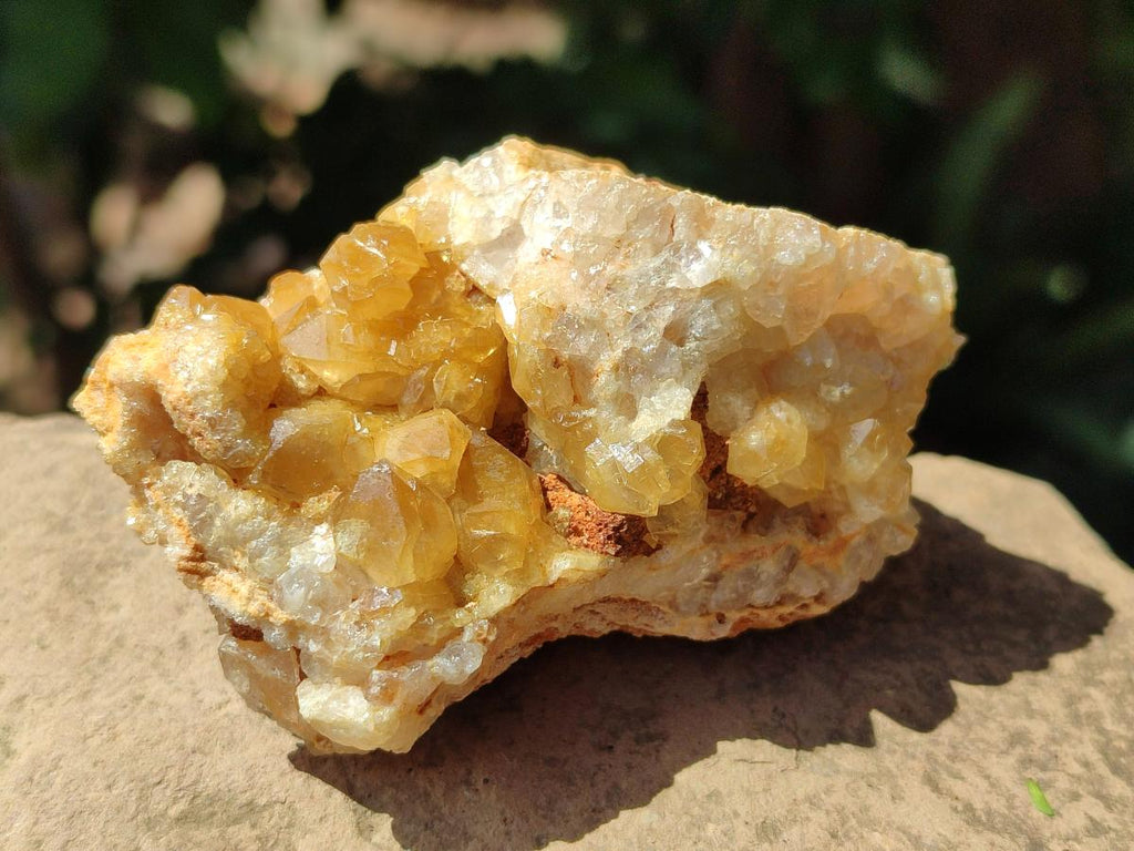 Natural Limonite Quartz Clusters x 24 From Solwezi, Zambia