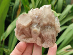 Natural Smokey Phantom Quartz Clusters x 3 From Luena, Congo