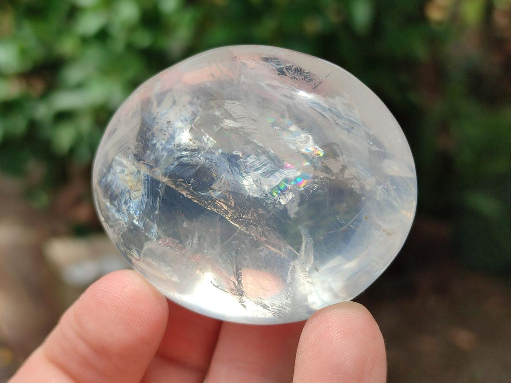 Polished Rock Crystal Galets x 12 From Amoron’i Mania, Madagascar