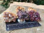 Natural Dark Purple Amethyst Quartz Crystal Plates x 35 From Boekenhouthoek, South Africa